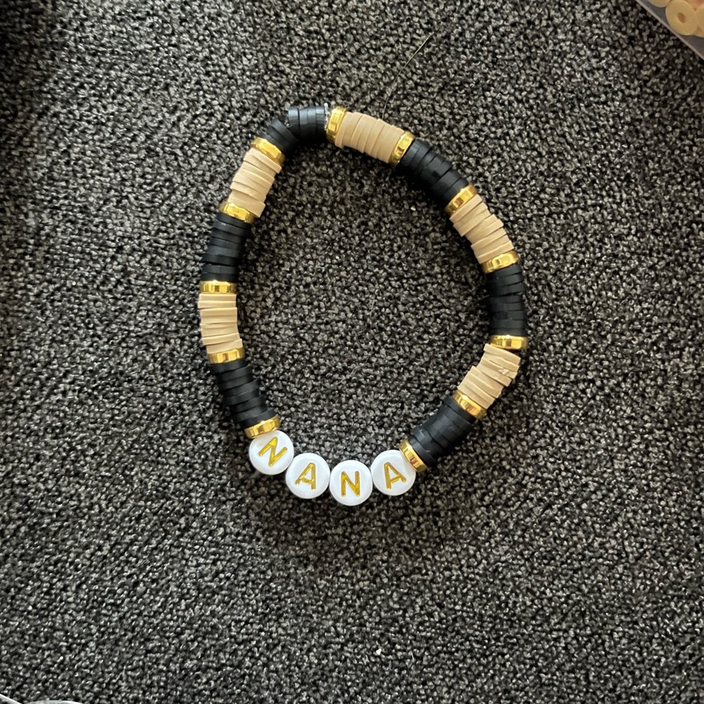 CUSTOMIZED Clay Bead Bracelets. CHRISTMAS GIFTS!